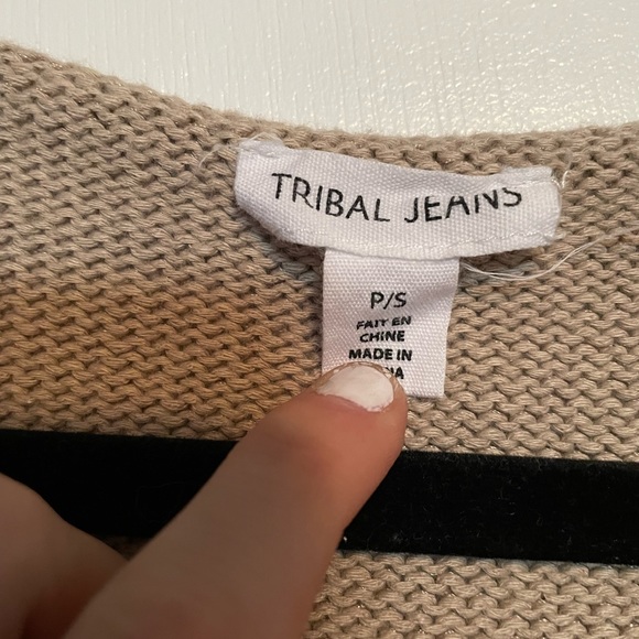 Tribal Jeans Knit Tank Top ✨ - Picture 2 of 2